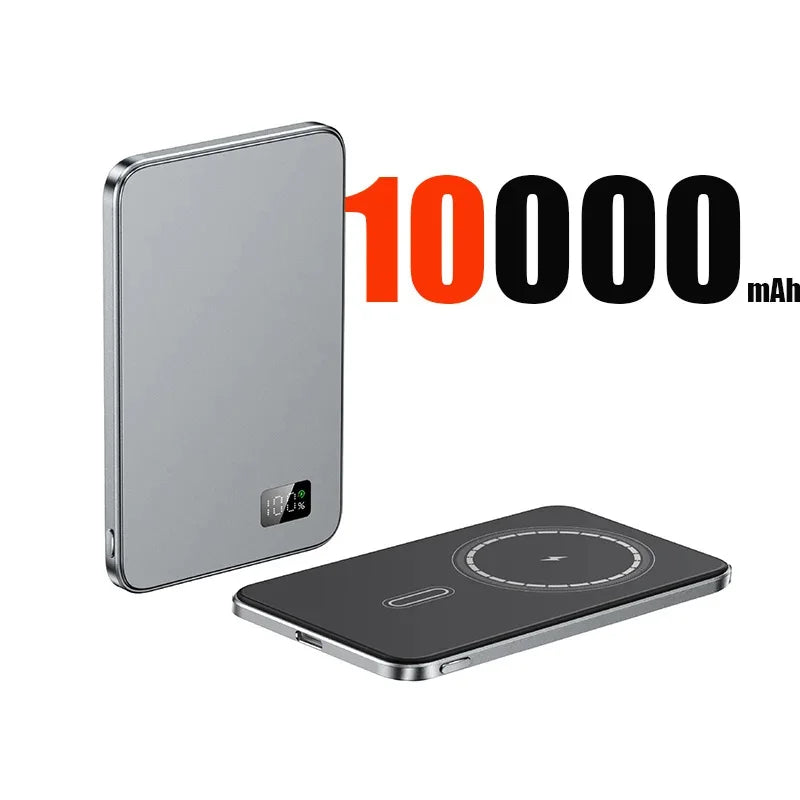 10000mAh Magnetic Wireless Power Bank with PD 25W Fast Charging