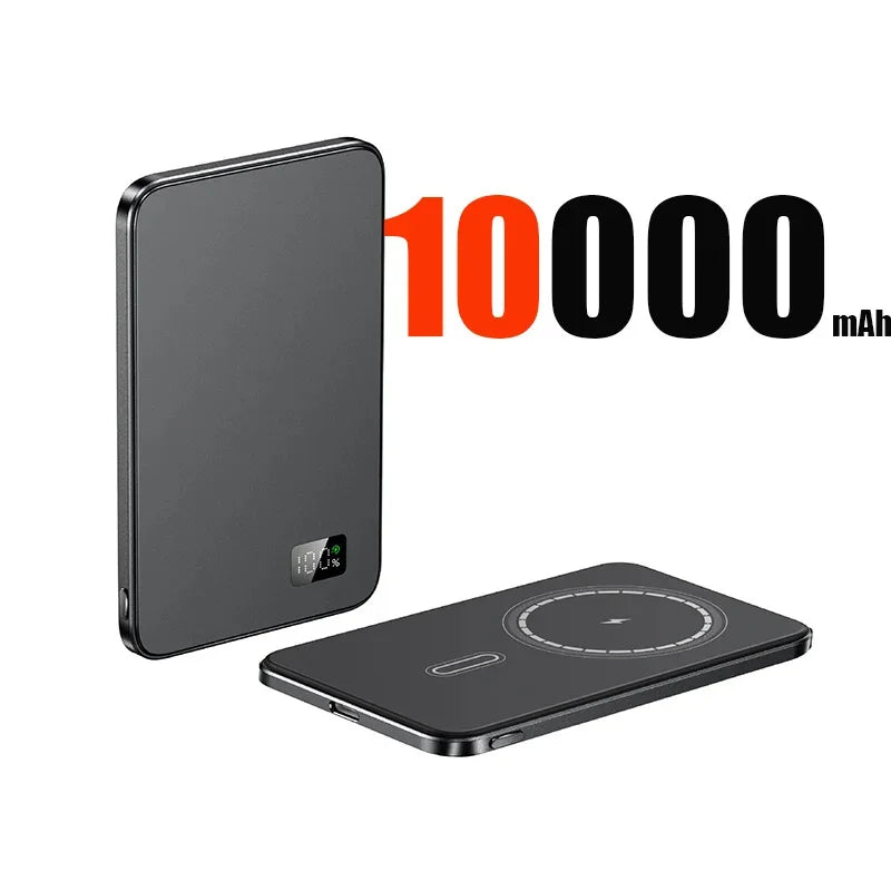 10000mAh Magnetic Wireless Power Bank with PD 25W Fast Charging