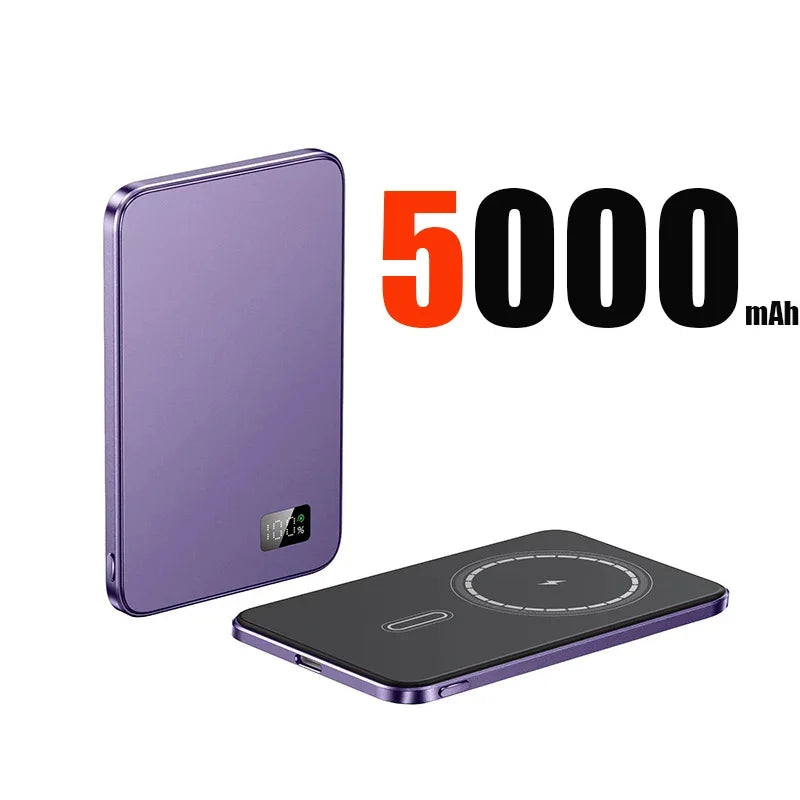 10000mAh Magnetic Wireless Power Bank with PD 25W Fast Charging