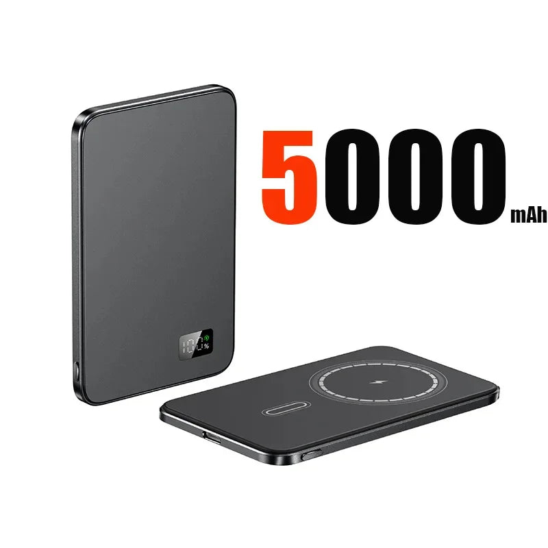 10000mAh Magnetic Wireless Power Bank with PD 25W Fast Charging