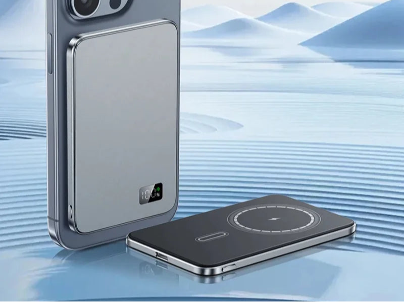 10000mAh Magnetic Wireless Power Bank with PD 25W Fast Charging