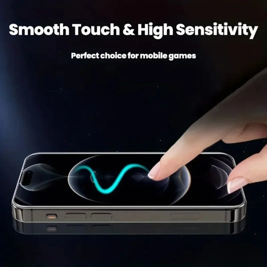 3-Pack Anti-Spy Hydrogel Screen Protectors – Full HD Privacy & Full Coverage