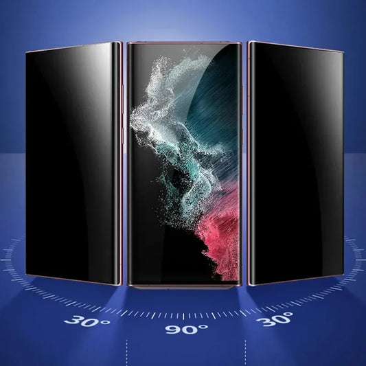 3-Pack Matte Ceramic Privacy Screen Protectors – Anti-Spy & Anti-Glare Film
